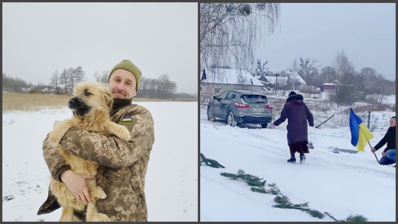 «Мій синочку, ой мій лебедику!»: волиняни плакали разом із матір’ю Героя, який повертався додому «на щиті»