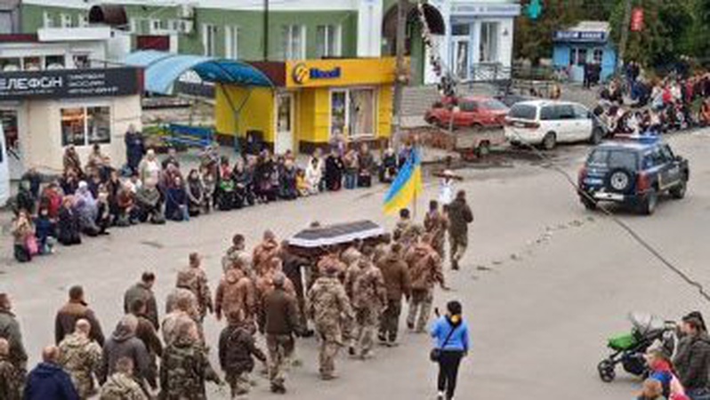 На Волині зустріли тіло загиблого Героя Володимира Шахна. ФОТО