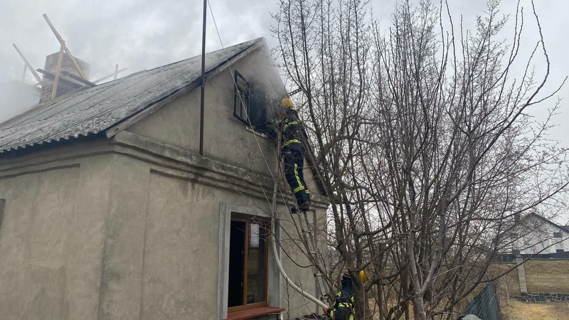 У громаді на Волині горів житловий будинок
