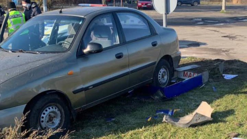 У Луцькому районі сталась ДТП за участі пʼяного водія. ФОТО