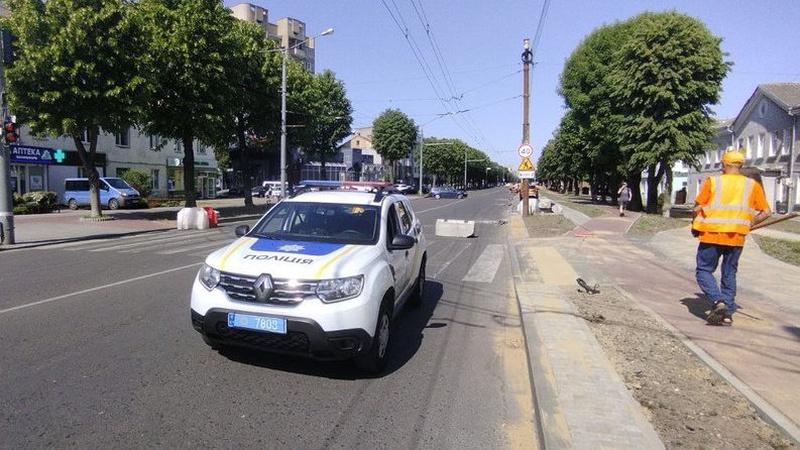 Коли відновлять рух транспорту на проспекті Волі у Луцьку