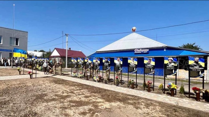 На Волині відкрили Алею слави та пам‘яті загиблим військовим