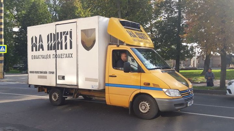 До Луцька прибуде екіпаж гуманітарної місії «На щиті»