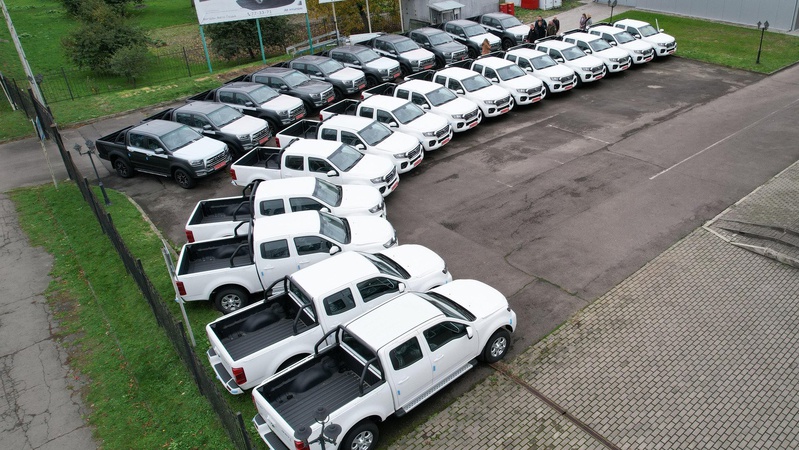 Для захисту об’єктів критичної інфраструктури Волині придбали 25 позашляховиків