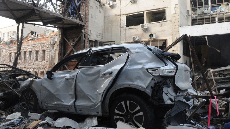 Російські окупанти б'ють по Харківській області