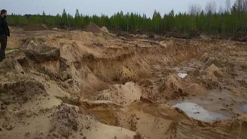 Підприємцю з Волині повідомили про підозру через незаконний видобуток піску