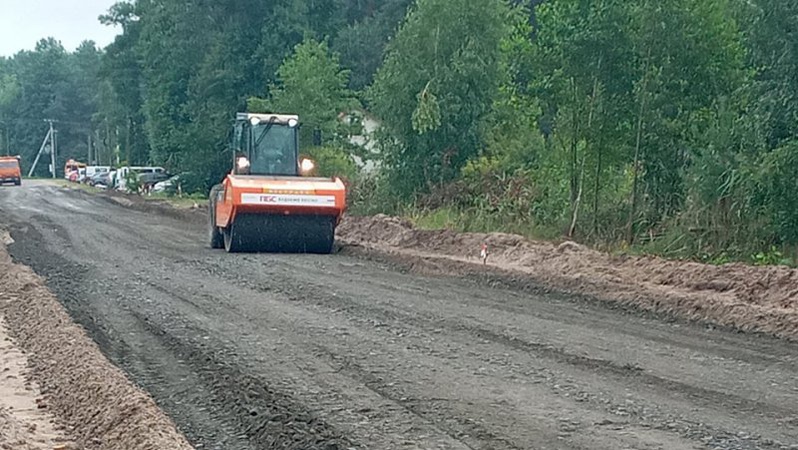 Між двома курортними зонами на Шацьких озерах розпочали будівництво дороги