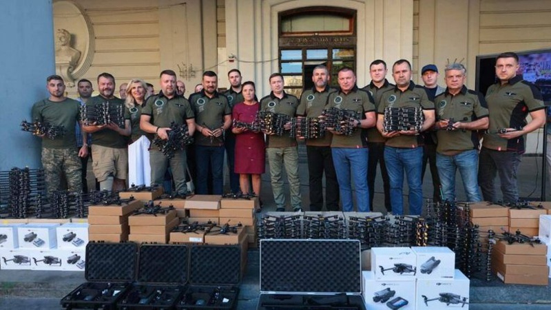 Вдова загиблого захисника з Волині передала півтора мільйона гривень на дрони для ЗСУ