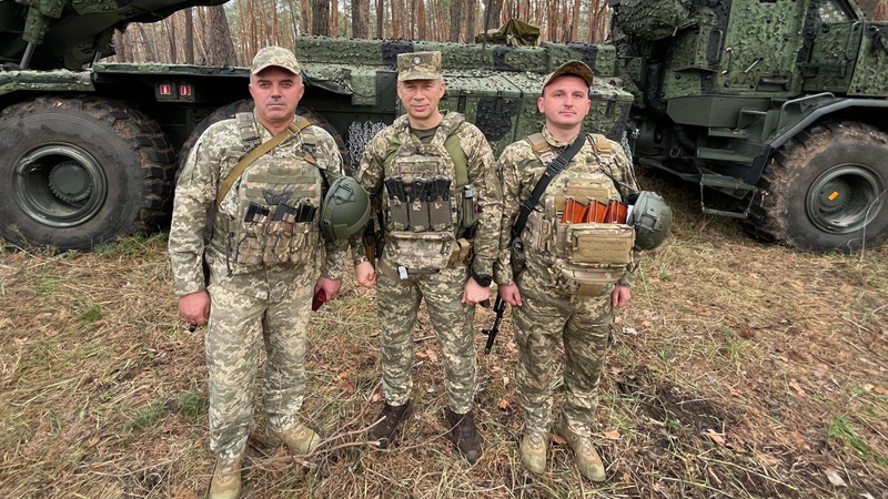 Бійці з Волині одержали нагороди на передовій. ФОТО