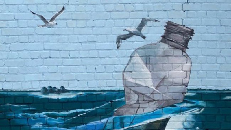 У громаді на Волині з’явився перший екологічний мурал