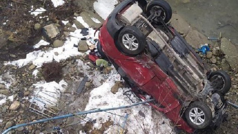 На Волині авто злетіло з мосту, є постраждалі