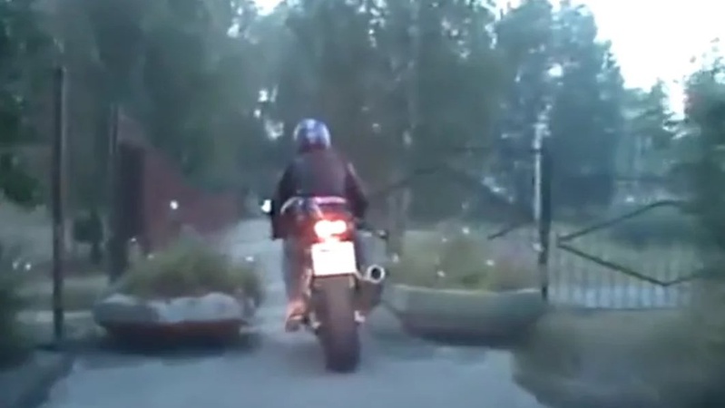 У Луцьку – погоня за мотоциклістом. ВІДЕО