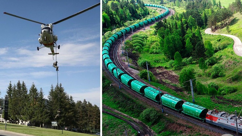 Литва супроводжує вертольотами російські поїзди, які їдуть до Калінінграда, – WSJ