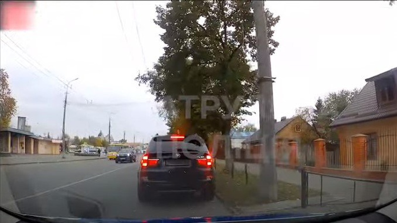 У Луцьку оштрафували 31-річного водія, який закрив номерний знак. ВІДЕО