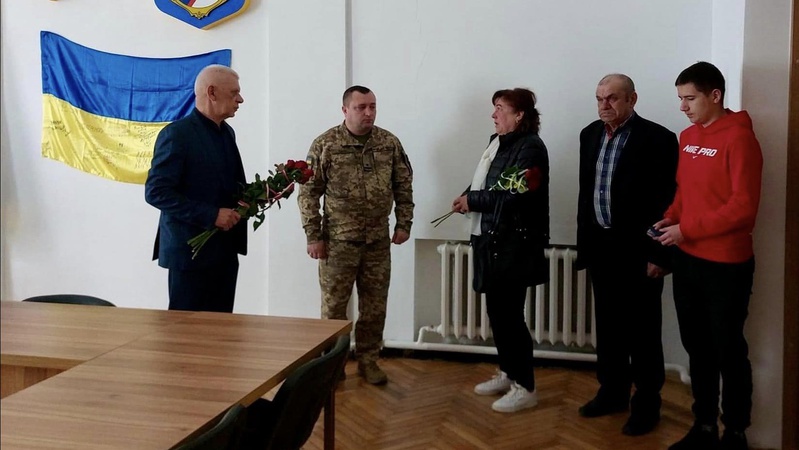 На Волині нагороду безвісти зниклого солдата передали дружині