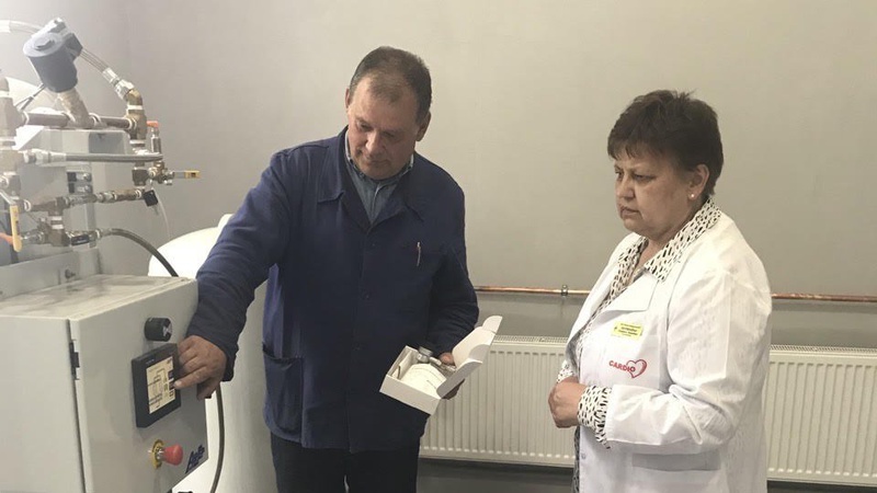 У райлікарні на Волині обладнали кисневу станцію