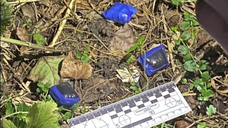 Викинув на землю п’ять згортків: у Луцьку у чоловіка знайшли наркотики. ФОТО