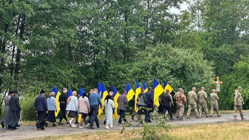 Волиняни провели в останню путь Героя Сергія Михалевського