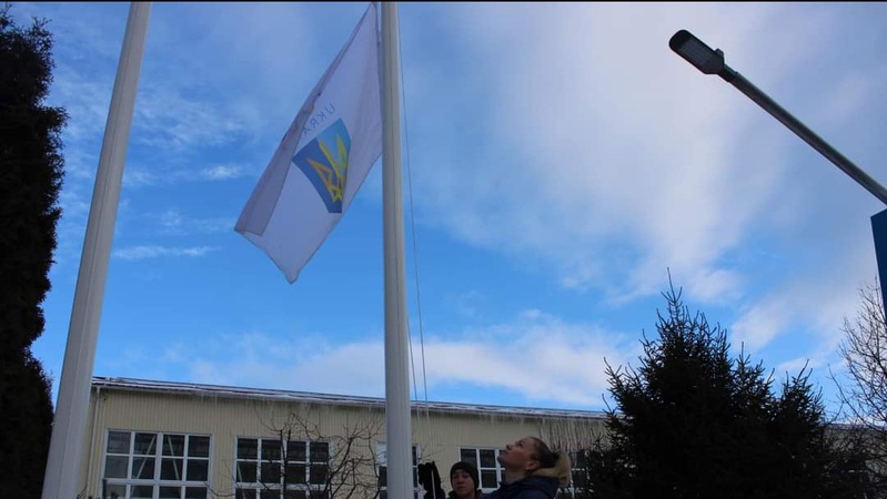 На Волині знову замайорів Олімпійський прапор