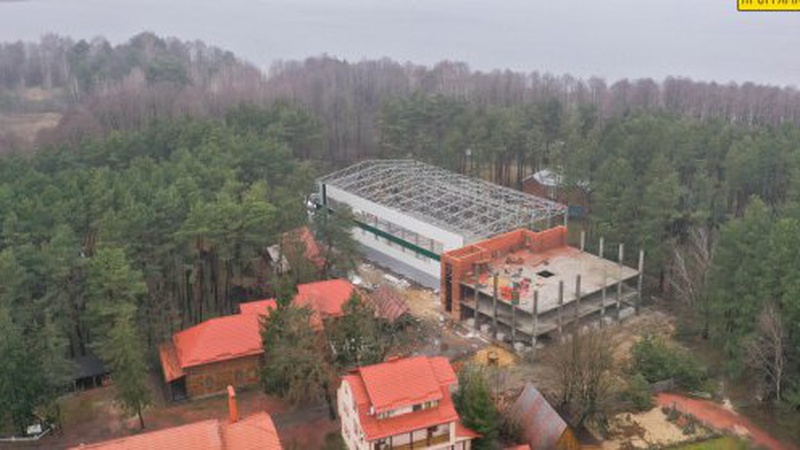 Показали новий спорткомплекс на Світязі