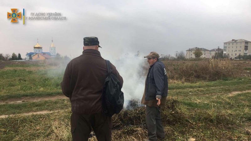 Під час рейду у селищі на Волині рятувальники виявили палія