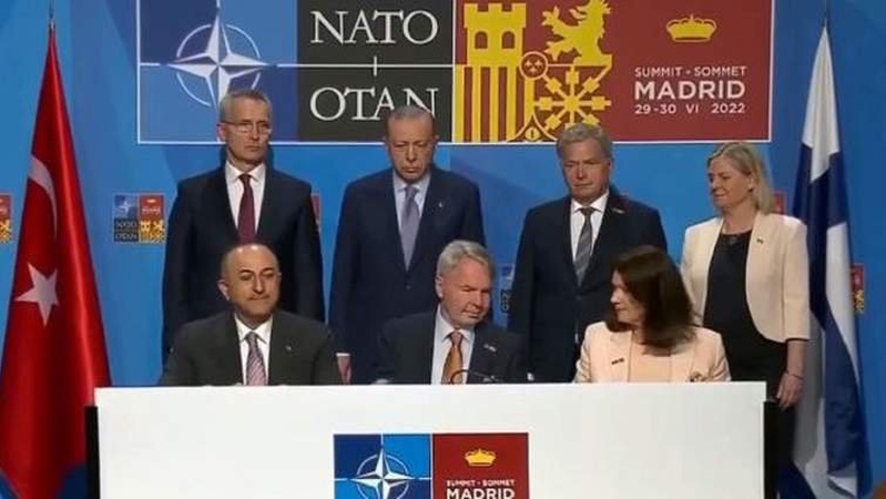 Туреччина погодилася на вступ Швеції та Фінляндії до НАТО