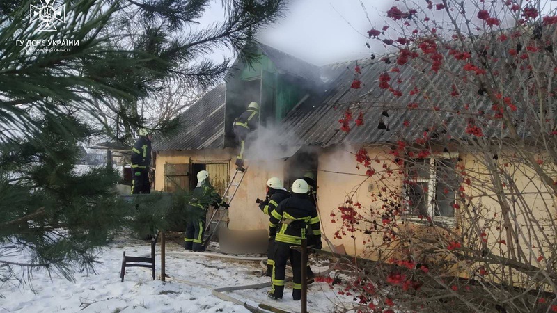 У пожежі на Волині загинув 62-річний чоловік