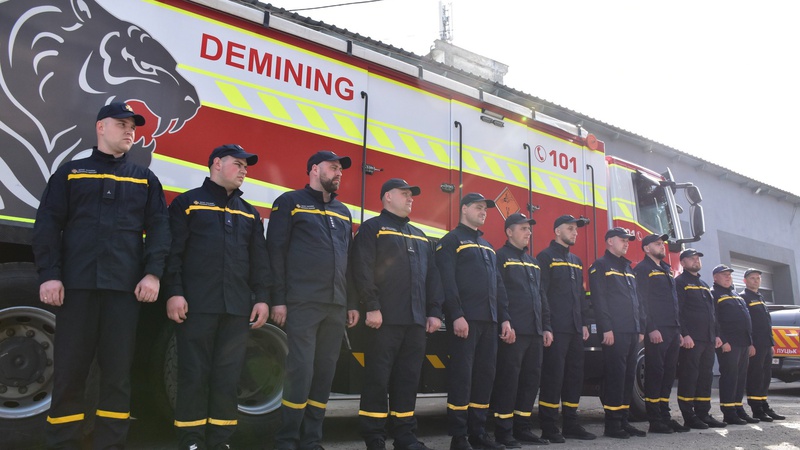 Волинські піротехніки вирушили на Донеччину розміновувати деокуповані території. ФОТО