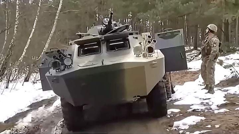 На Волині зі старого БРДМ зробили бойового «Вовкулака»