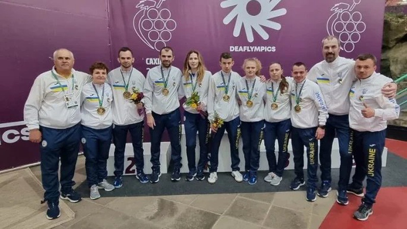 Україна п’ятий день поспіль — перша на Дефлімпіаді