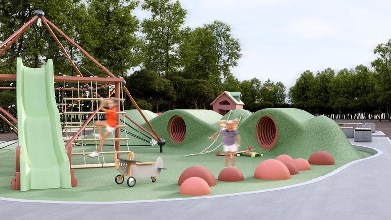 Яким буде урбан-парк на Молоді в Луцьку. ФОТО