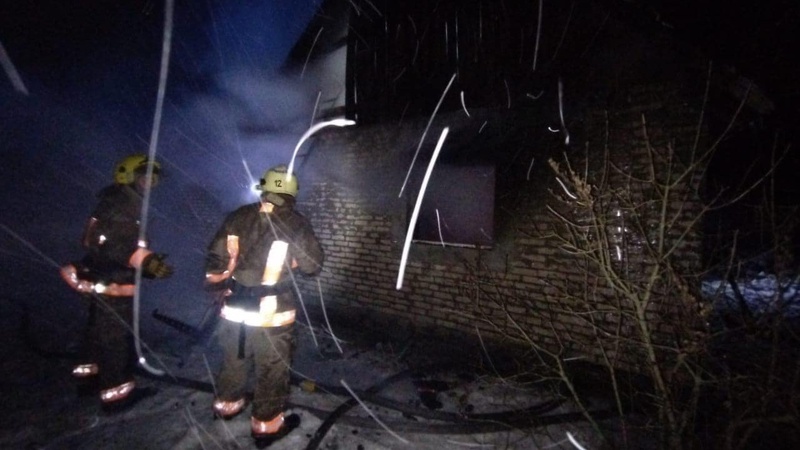 У Любешові під час пожежі загинув чоловік