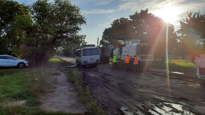 На відрізку Рожище – Сокіл розпочали ремонт дороги. ФОТО