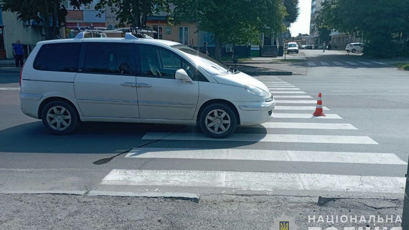 У Луцьку – ДТП: на пішохідному переході збили дитину
