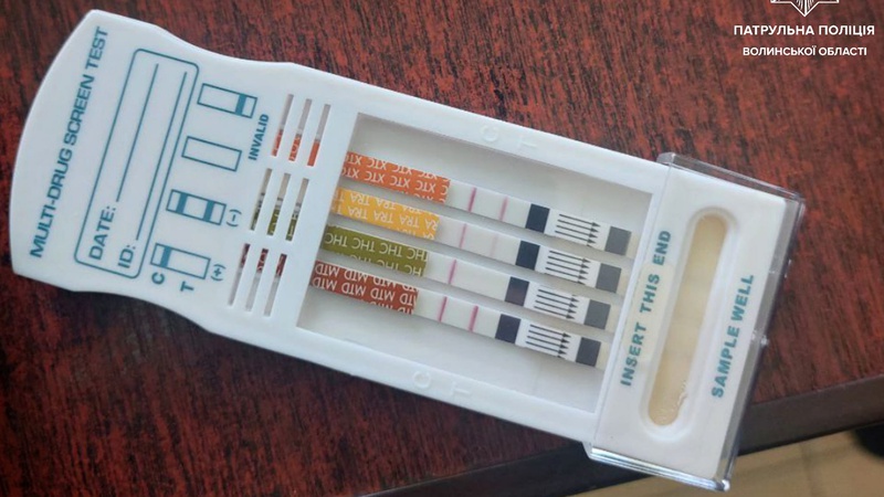 На Волині затримали далекобійника «під наркотиками»