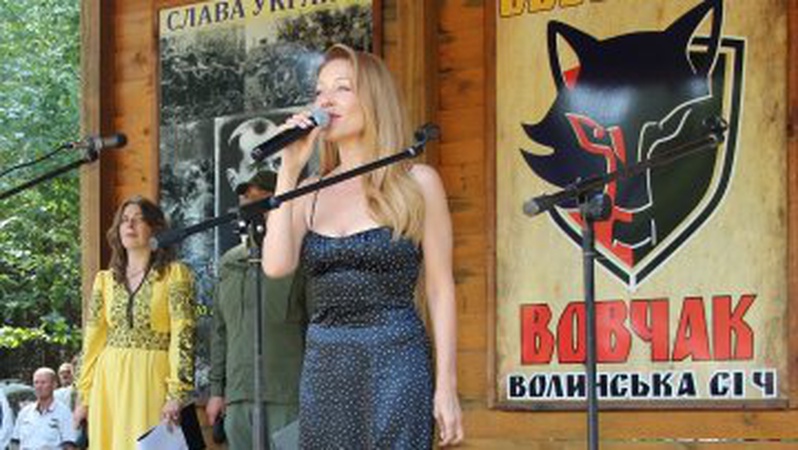 Тіна Кароль відсвяткувала День Незалежності з волинянами у місці, де зародилася УПА. ФОТО