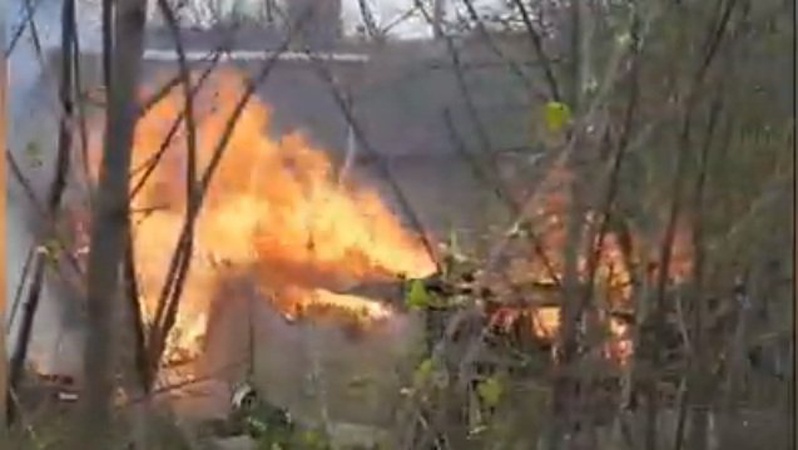 У Ковелі горіла халабуда