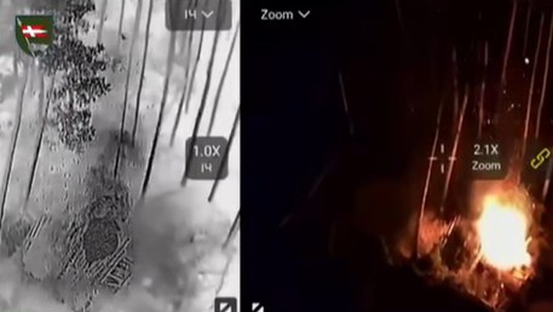 Князівські воїни влаштували окупантам незабутнє фаєр-шоу