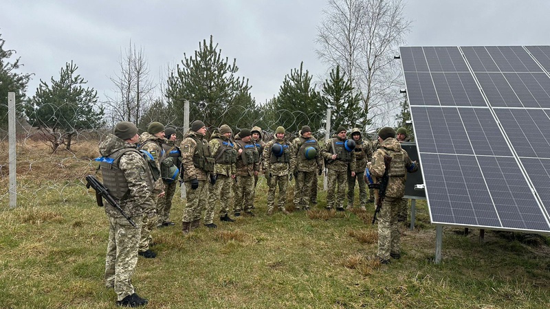 На Волині прикордонники облаштували та укріпили кордон