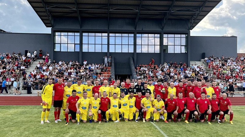 В Ковелі провели перший матч на підтримку ЗСУ на відновленому стадіоні