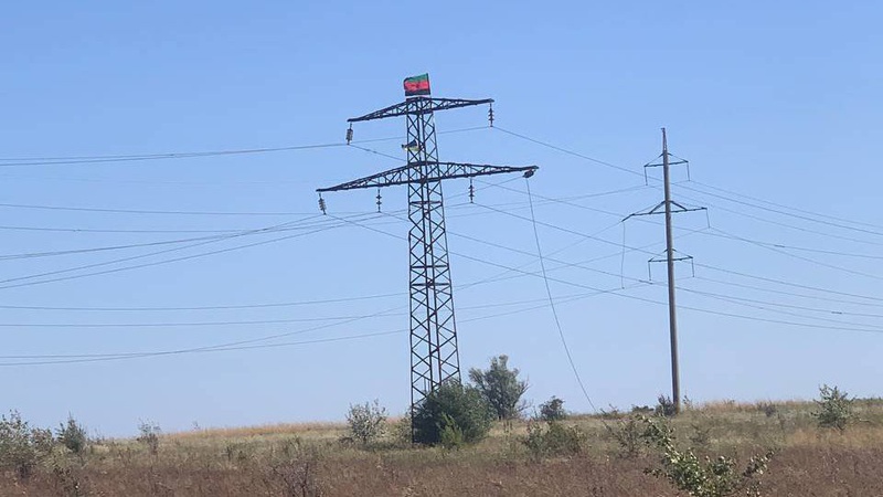 Біля Бахмута військові вивісили прапор Нововолинська