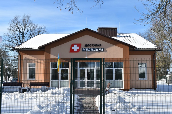 Показали новозбудовану в селі на Волині амбулаторію. ФОТО