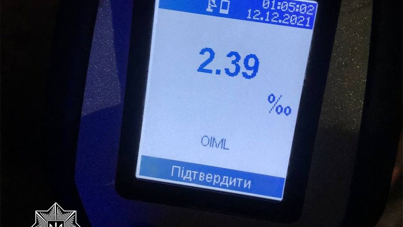 У Луцьку зловили шістьох п’яних водіїв