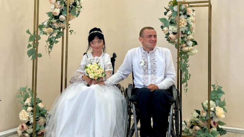 На Волині одружилась закохана пара спортсменів. ФОТО