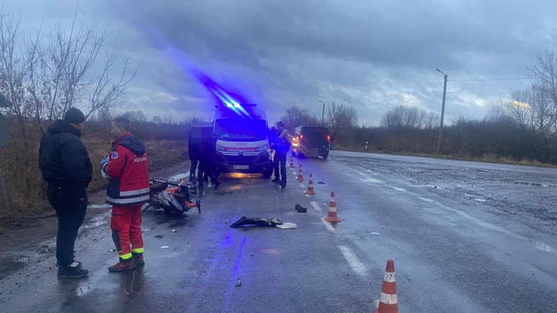 У Ковелі внаслідок аварії загинув 19-річний мотоцикліст