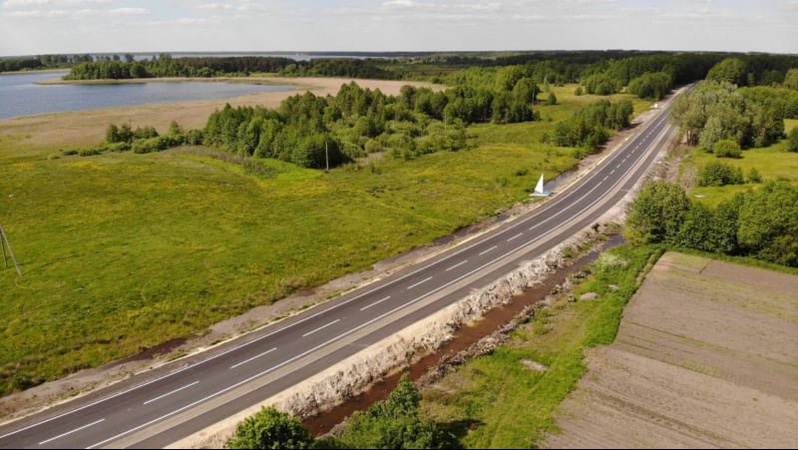 На Волині завершують ремонт дороги до Світязю. ФОТО. ВІДЕО