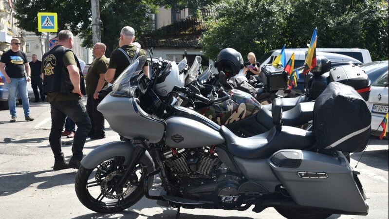 Луцьк відвідали незвичні байкери