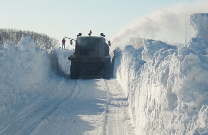 У яких районах Волині найбільше намело снігу