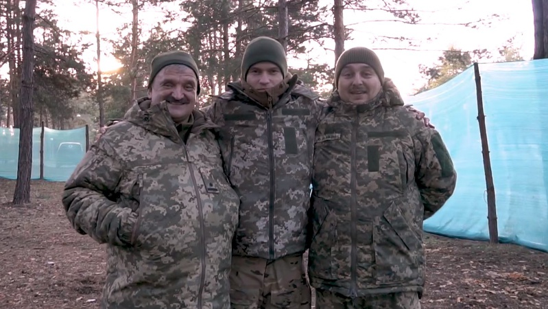 Волинянин із двома синами воюють на фронті з перших днів війни