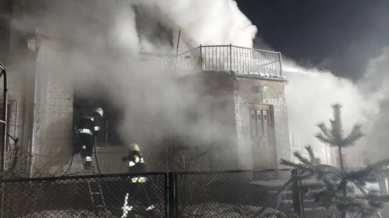 На Волині горів житловий будинок